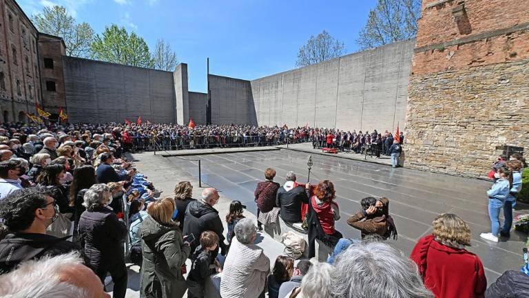 Osrednja slovesnost ob 25. aprilu v Rižarni