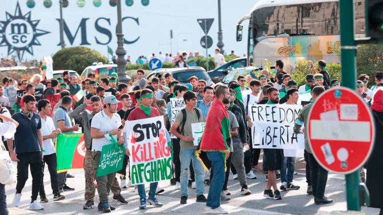 Tržaški Afganistanci za mir