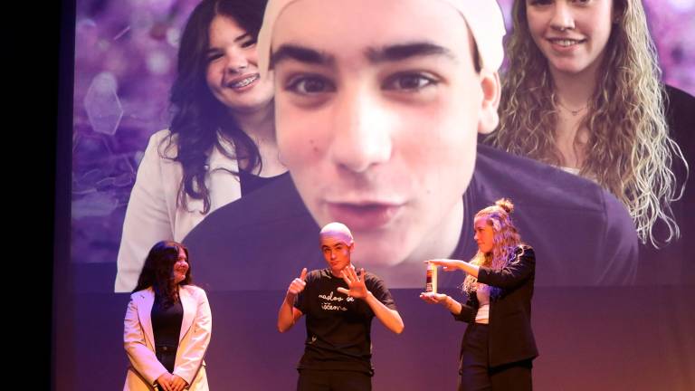 Goriški licejci na odru