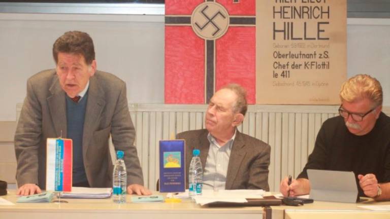 Samo Pahor v Ljubljani o fojbah in sprenevedanju