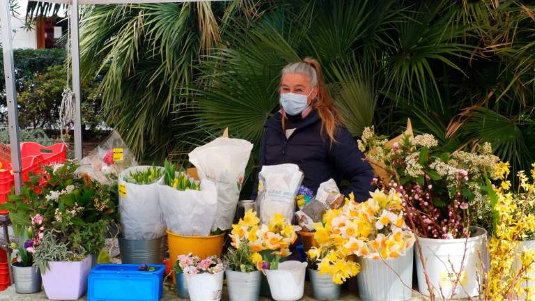 Zadnja barkovljanska »rožnarca« na Trgu sv. Antona