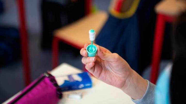 V trgovskem centru Montedoro PCR testiranje na slino