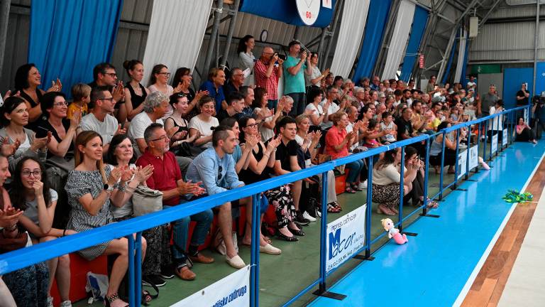Borove ritmičarke navdušile na zaključni akademiji