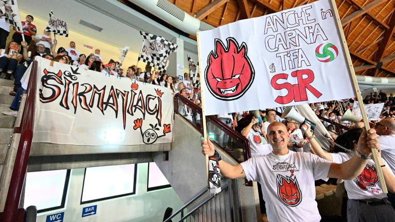 Odbojkarski spektakel v Trstu