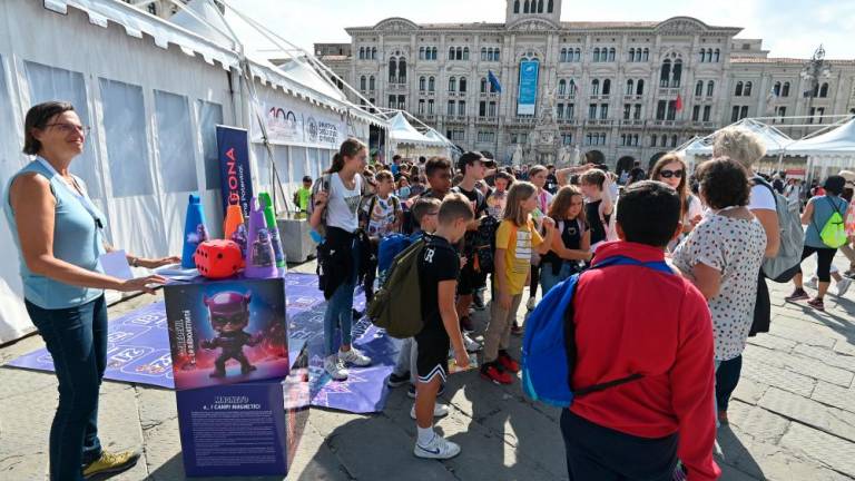 Trieste next že dvanajstič navdihuje male znanstvenike