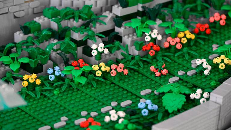 Na Devinskem gradu umetnine iz lego kock