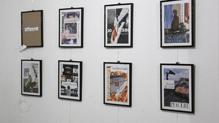 Mateja Bruss s papirjem in lepilom ustvarja nove svetove