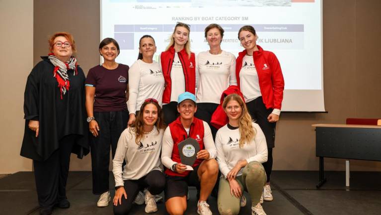 Kljub polovični regati veliko veselja in prijateljskih besed