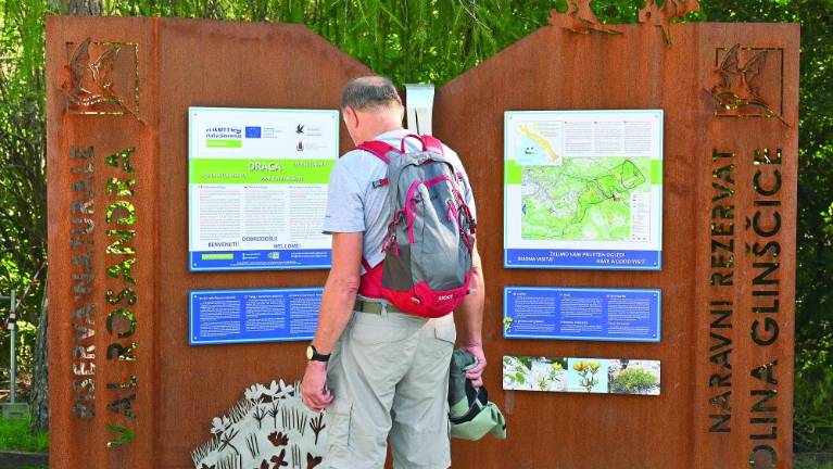 Nove table za lažji obisk naravnega rezervata Doline Glinščice