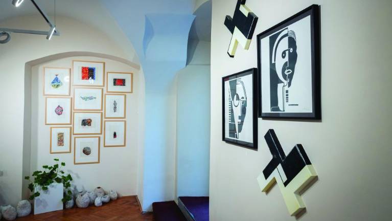 Avgust Černigoj, Duša Jesih in njun likovni dialog