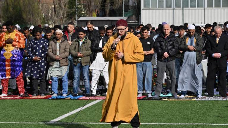 V Trstu 2000 muslimanov praznovalo bajram