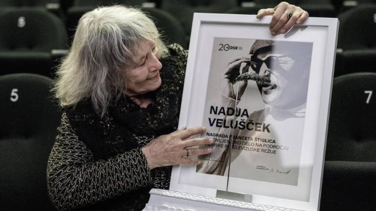 »Nadja Velušček dovolila spominu, da se izlušči«