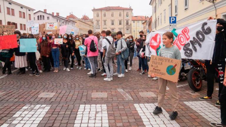 Podnebni štrajk v Gorici