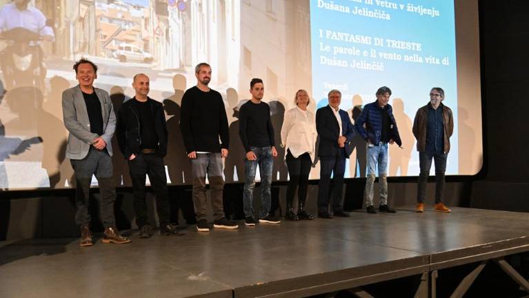 O burji, Trstu, gorah in knjigah Dušana Jelinčiča