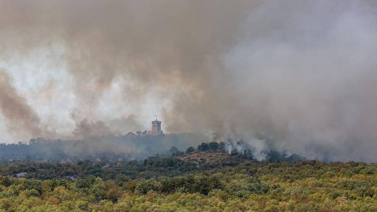 Požarišče pri Cerju povsem pod nadzorom