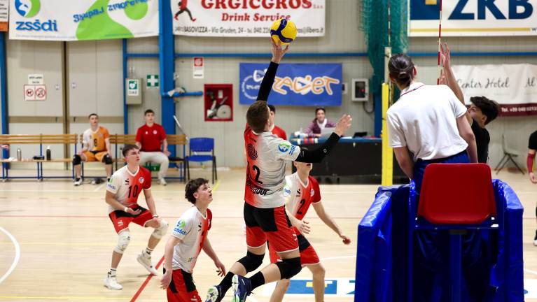 SloVolley Studio Vegliach izgubil proti favoriziranemu Volleybasu