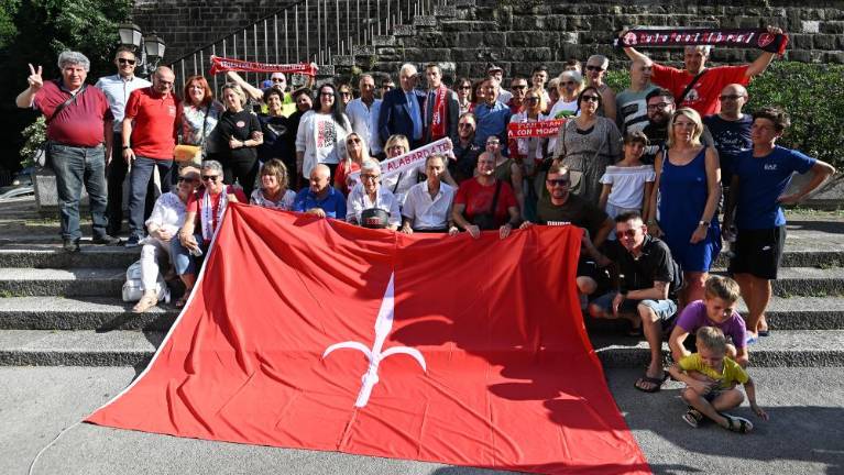 »Mulo« Ben Rosenzweig se je predstavil Tržačanom