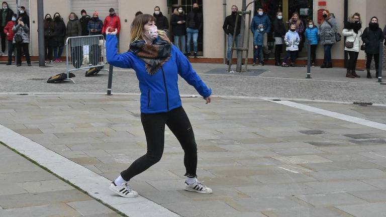 V Boljuncu letela jabolka