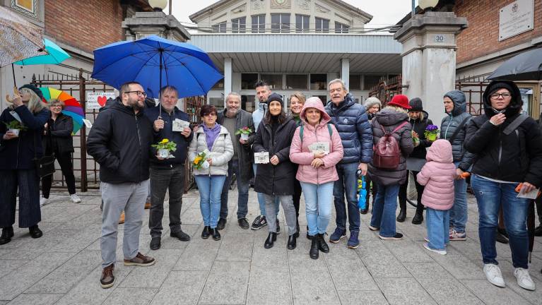 Valentinovo s protestnim shodom