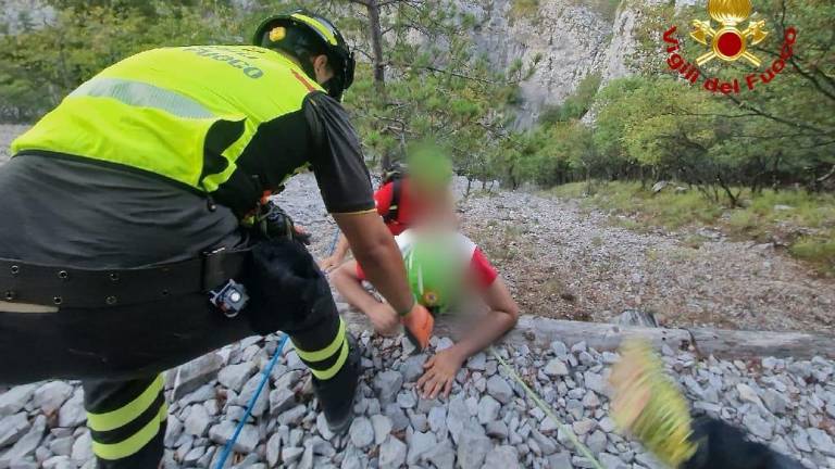 Pri slapu pri Botaču rešili tri mlade