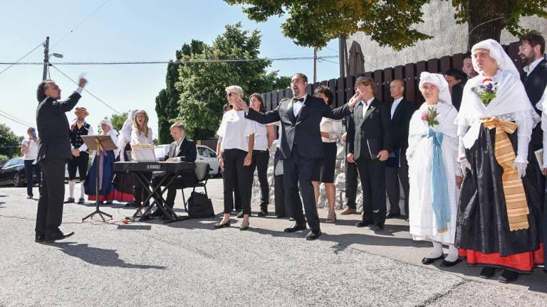 Slovenski predsednik v Križu