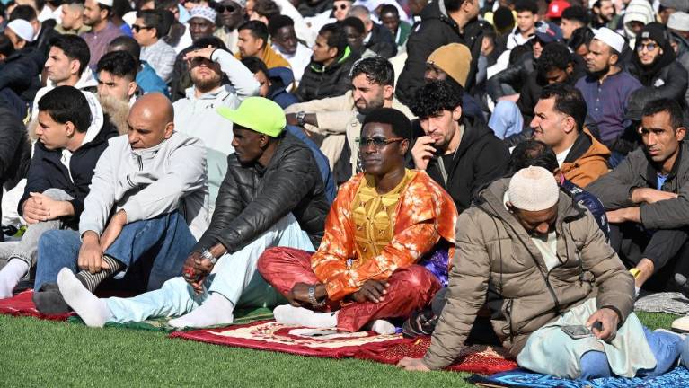 V Trstu 2000 muslimanov praznovalo bajram