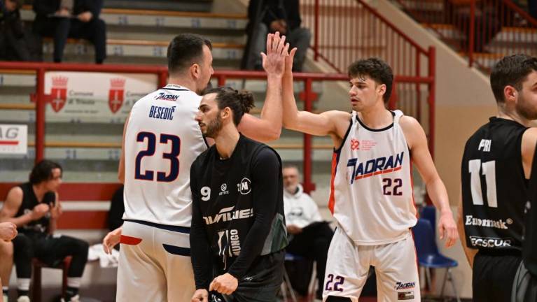 Jadran za pet točk »prekratek«