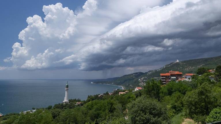 Civilna zaščita objavila rumeno opozorilo