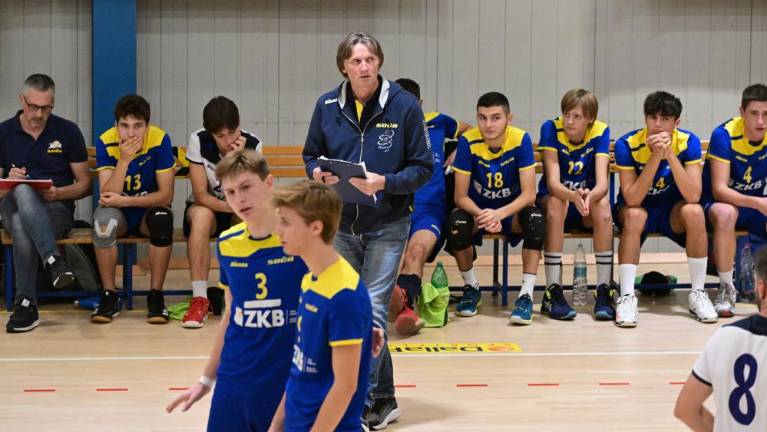 Odbojkarska sobota: poraz Soče v Trstu, točka Slogi Tabor, zmaga SloVolleya