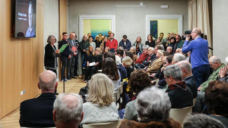 V polni Peterlinovi dvorani so se poslovili od Marijana Jevnikarja