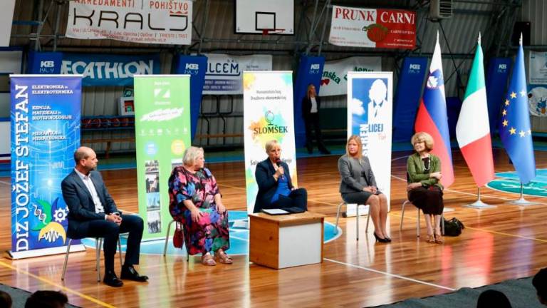 Predsednica Pirc Musar začela tržaški obisk (foto in video)