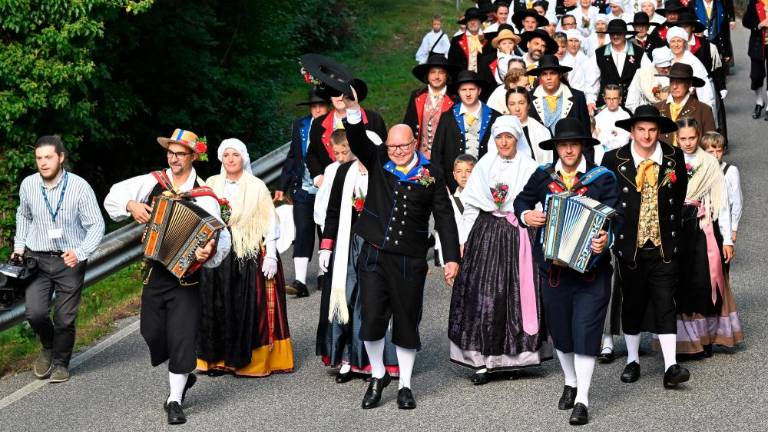 S slavnostno poroko Kraška ohcet doživela svoj višek