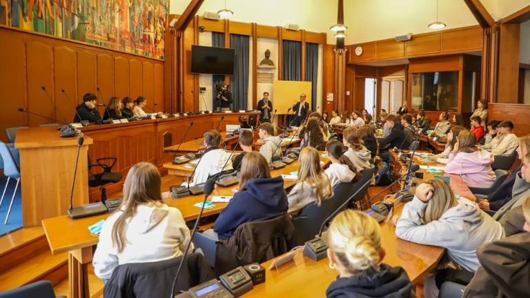 Licejci v vlogi občinskih svetnikov