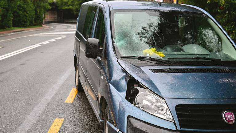 49-letnico je podrlo vozilo fiat scudo, na fotografiji prizorišče nesreče (FOTODAMJ@N)