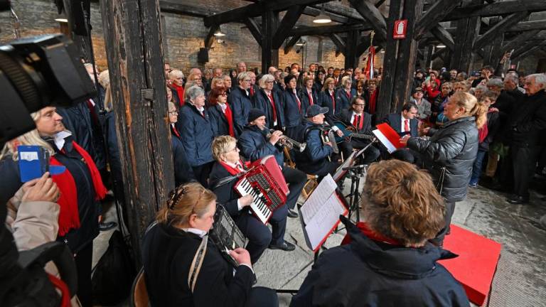 Poziv k enotnosti v Rižarni zagrenili varnostni predpisi