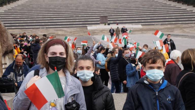 Predsednik Mattarella v Redipulji