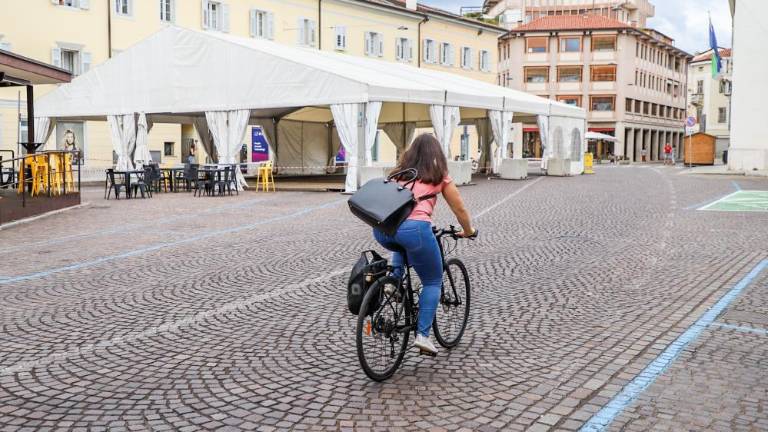 Goriško mestno središče že zaprto za promet