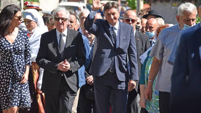 Slovenski predsednik v Križu