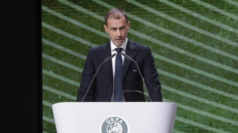 Predsednik Evropske nogometne zveze (Uefa) Aleksander Čeferin