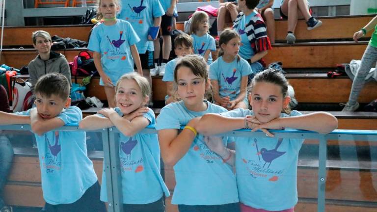 Deželni šolski finale v igri med dvema ognjema