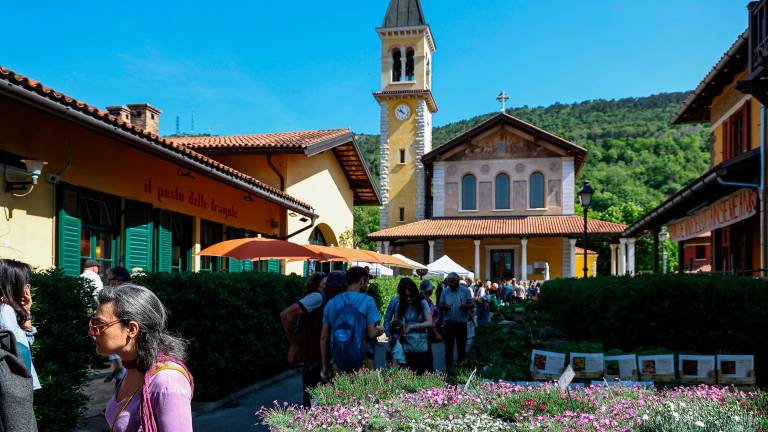 Jubilejni cvetlični sejem Horti Tergestini privabil številne obiskovalce