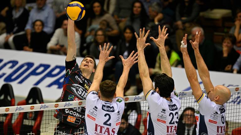 Odbojkarski spektakel v Trstu
