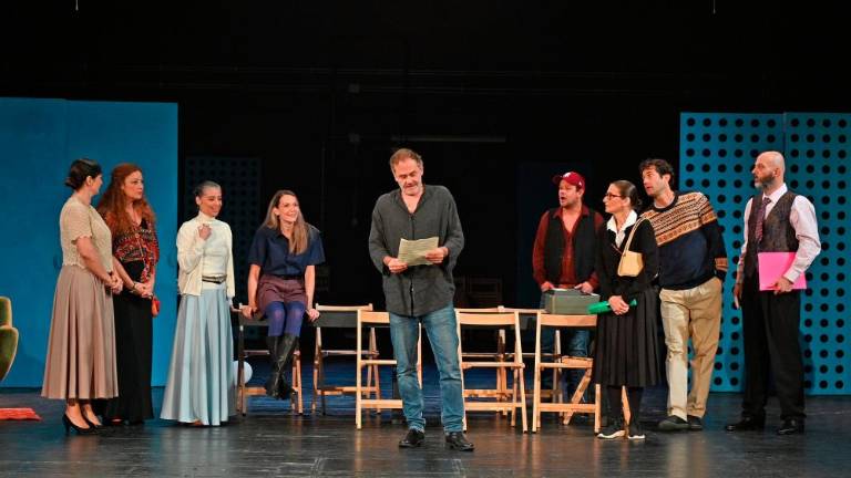 Občinstvo izvajalce nagradilo s stoječimi ovacijami