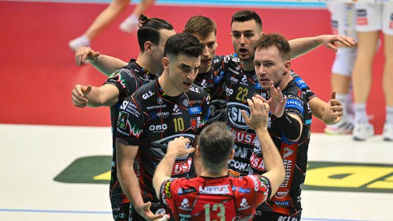 Odbojkarski spektakel v Trstu