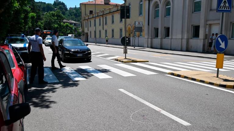V Miramarskem drevoredu kombi podrl starejšega moškega