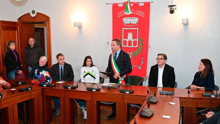 Caterino Sinigoi sprejeli v domači Nabrežini