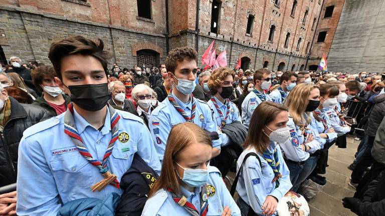 Osrednja slovesnost ob 25. aprilu v Rižarni