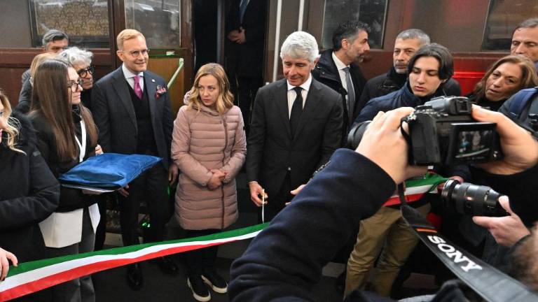 Vlak spomina na eksodus s tehničnimi zagatami