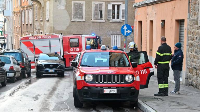 V Ulici Ponzanino v požaru umrl moški
