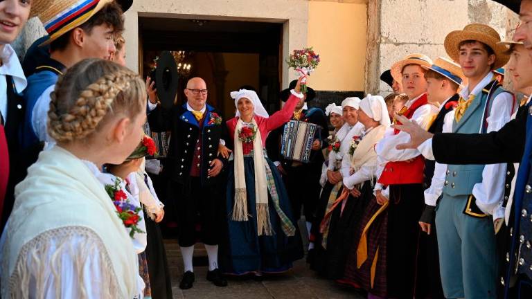 S slavnostno poroko Kraška ohcet doživela svoj višek